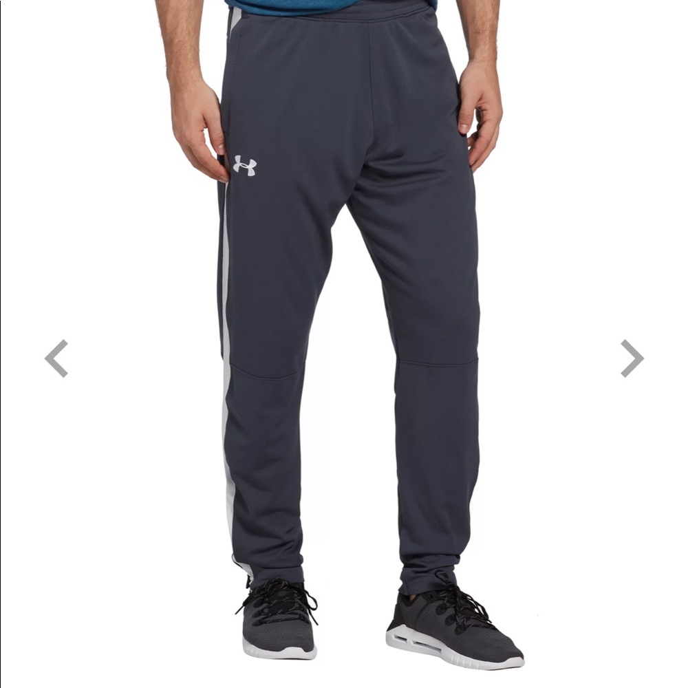 Under Armour Men's Sportstyle Pique Pants | Stealth Gray | Large